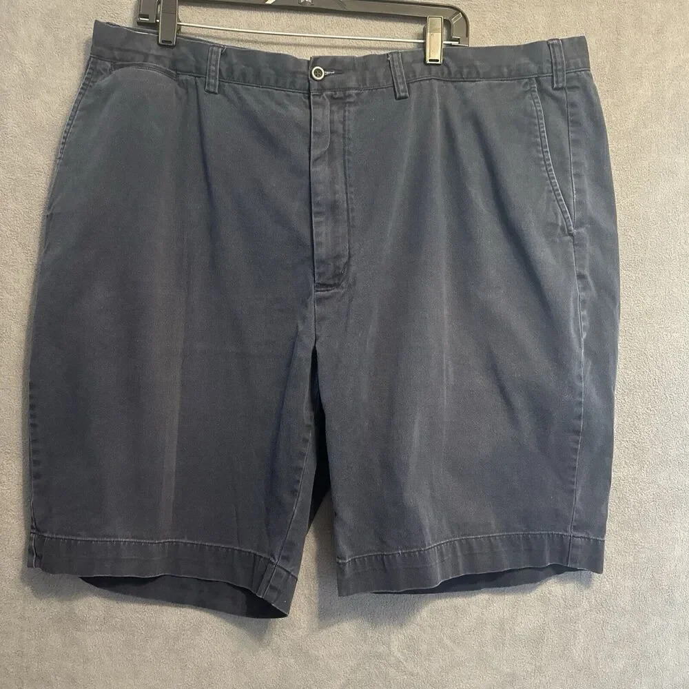 Polo Ralph Lauren 100% Cotton Chino‎ Shorts Navy Blue Mens Big & Tall Size 44T